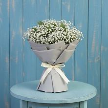 Букет цветов из:  Гипсофила в Кызыл-Озёк