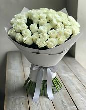 Букет 35 Белых роз в Кызыл-Озёк