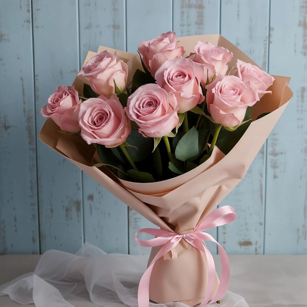 Букет цветов из: Розы в Кызыл-Озёк