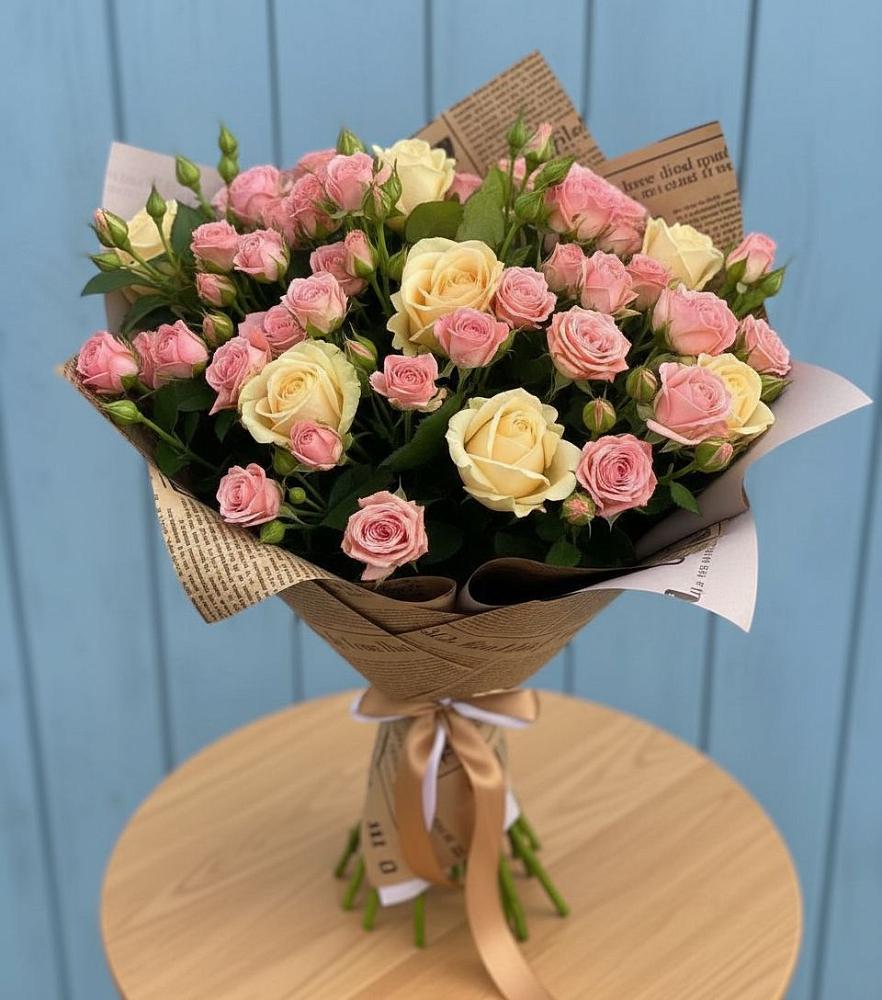 Букет цветов из: Розы в Кызыл-Озёк