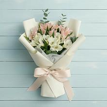Букет цветов из:  Альстромерии в Кызыл-Озёк
