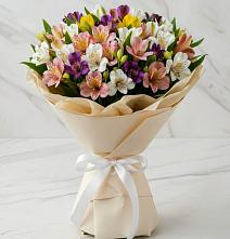 Букет цветов из:  Альстромерии в Кызыл-Озёк
