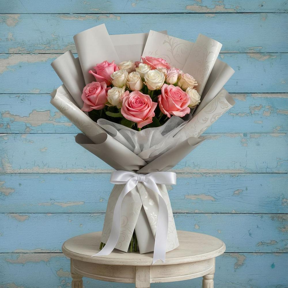 Букет цветов из: Розы в Кызыл-Озёк