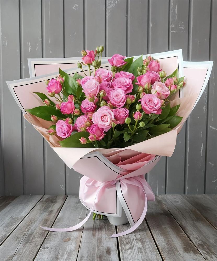 Букет Розовый кустик в Кызыл-Озёк