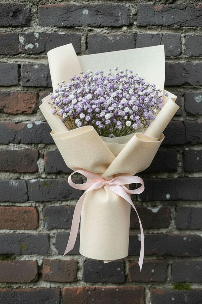 Букет цветов из: Гипсофила в Кызыл-Озёк