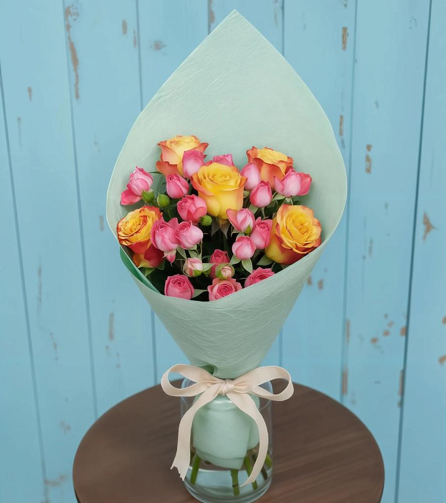 Букет цветов из: Розы в Кызыл-Озёк