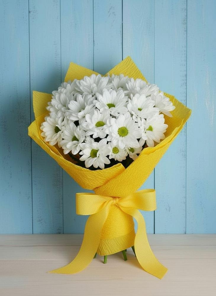 Букет цветов из: Хризантемы в Кызыл-Озёк