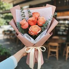 Букет цветов из:  Розы в Кызыл-Озёк