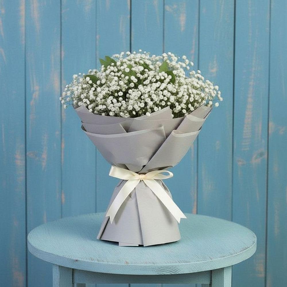 Букет цветов из: Гипсофила в Кызыл-Озёк