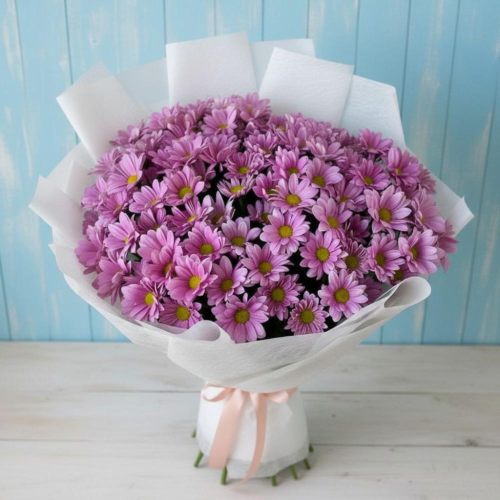 Букет цветов из: Хризантемы в Кызыл-Озёк