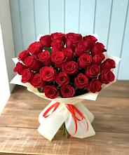 Букет 29 Красных роз в Кызыл-Озёк