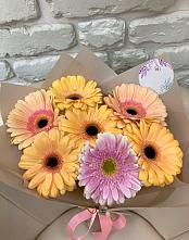 Букет цветов из:  Герберы #REPLACE_PRED# Кызыл-Озёк