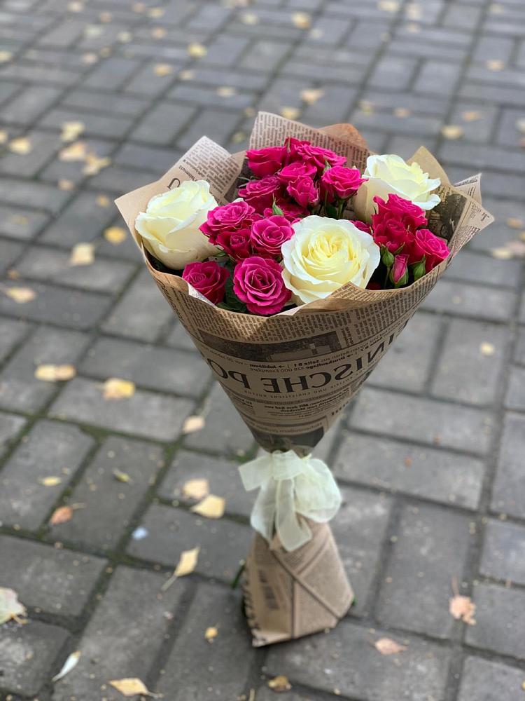 Букет цветов из: Розы в Кызыл-Озёк