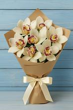 Букет цветов из:  Орхидеи и Розы в Кызыл-Озёк