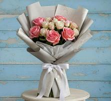 Букет цветов из:  Розы #REPLACE_PRED# Кызыл-Озёк